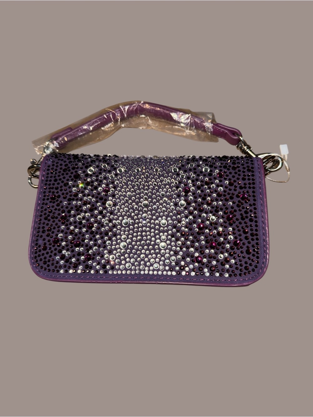 Diamond-encrusted Handbag Rhinestone) - Picture 2 of 3